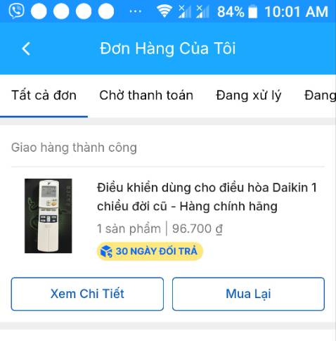 Hàng đã giao không phải là hàng chính hảng như đã chào hàng!