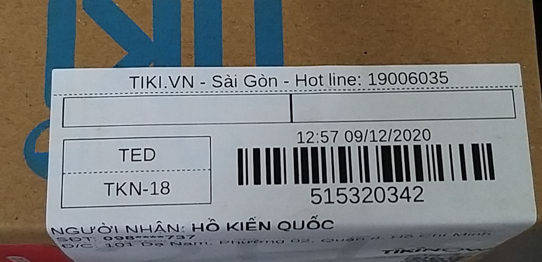 * Giao hàng nhanh, đóng gói kỹ
* Chất lượng sản phẩm quá tệ, vừa lắp vào thì gãy đôi.
* Cảm giác như bị *** đảo
* Mọi người cân nhắc khi quyết định mua  hàng này