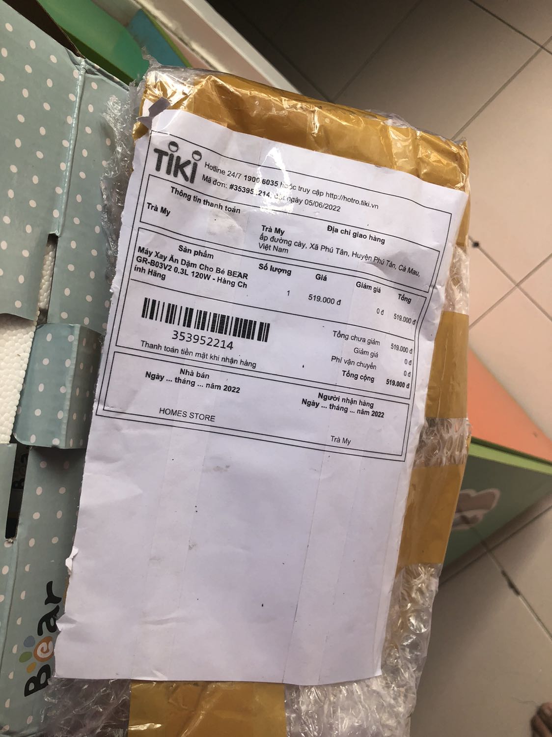 Đặt nồi nấu chậm lại đi giao máy xay ăn dặm là thế nào???
Shop đã khắc phục và xử lý nhanh gọn.
Cảm ơn shop nhiều Đặt nồi nấu chậm lại đi giao máy xay ăn dặm là thế nào???
Shop đã khắc phục và xử lý nhanh gọn.
Cảm ơn shop nhiều