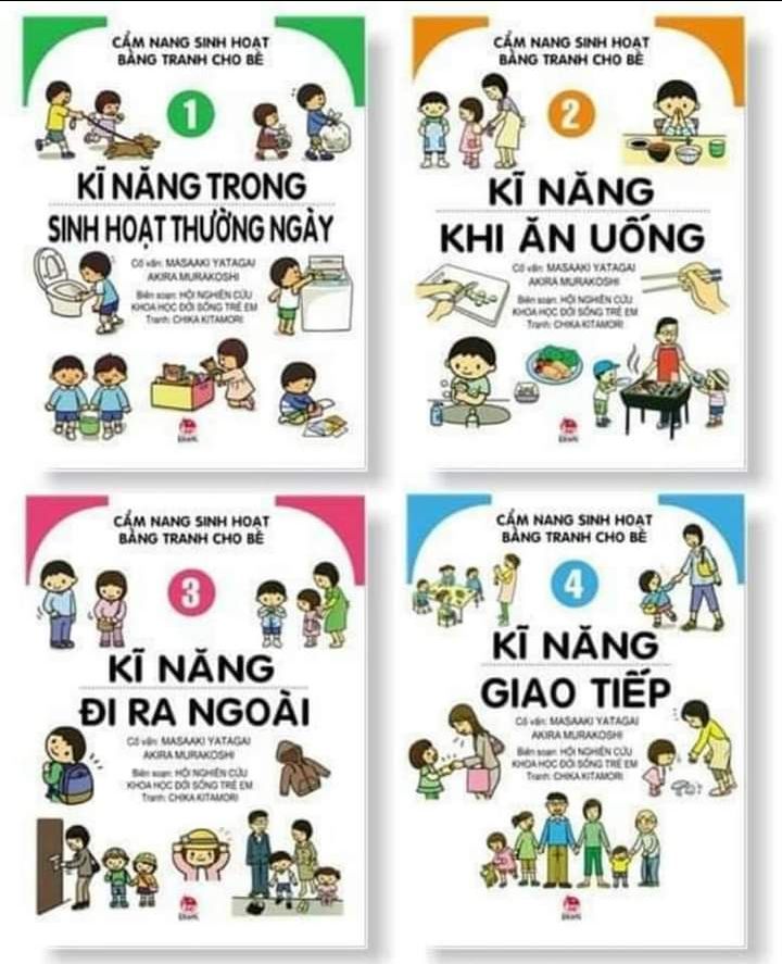 Bộ sách rất bổ ích và thiết thực. Bổ sách là những cuốn cẩm nang nhỏ, dạy các bé các kỹ năng cần thiết trong nhiều tình huống thường gặp.