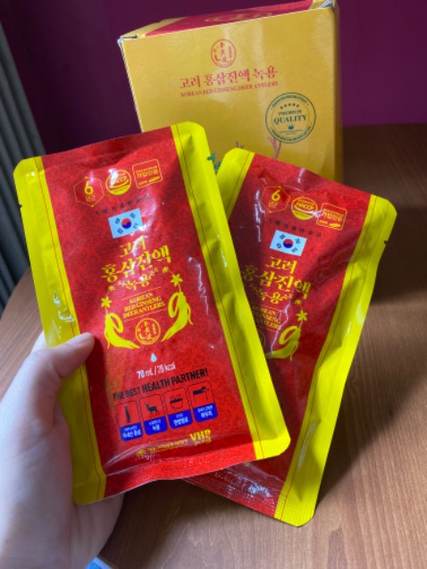 Mình đã uống sâm này nhiều lần rồi, rất tốt cho sức khoẻ và dễ uống nữa. Đang mệt mệt trong người dùng 1 gói vào là đỡ ngay, mua bảo quản trong tủ lạnh để uống lạnh cũng rất ngon nha. Recommend cho mọi người nên dùng thử 👍