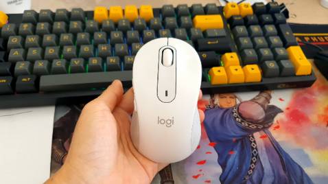 Đã mua 2 chuột này từ store, dùng khá ok, chuột đầm tay. Một chú bị hỏng receiver sau 6 tháng sử dụng, shop đã bảo hành rất nhanh.
Tuy nhiên, không nên mua màu trắng vì phần cao su bên hông chuột dễ bám màu ố vàng, phần vỏ nhựa nhám dễ dính bẩn trông khá ghê.