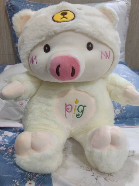 Heo bông dễ thương giống với hình, mềm mịn và sạch