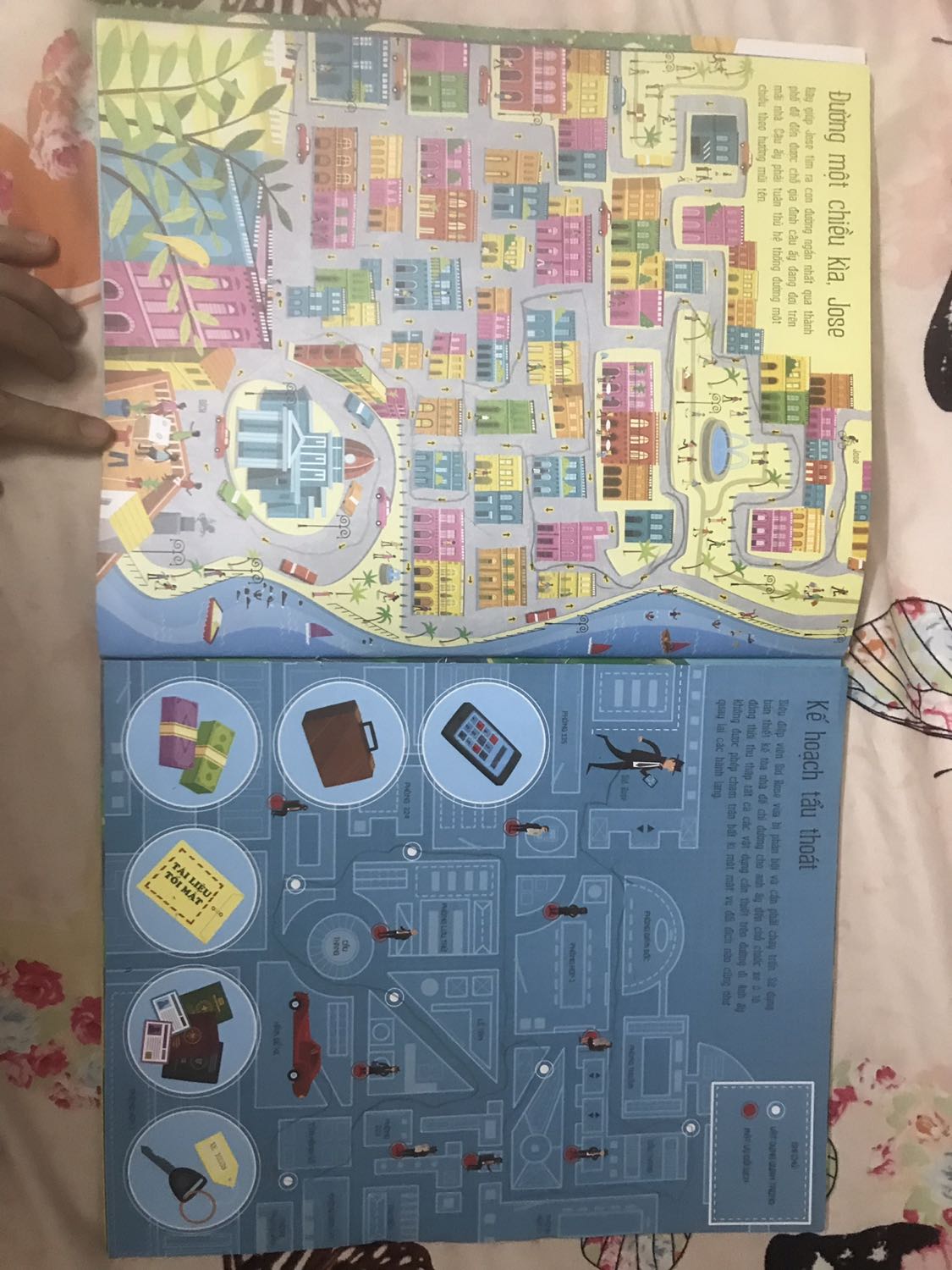 Sách gáy chỉ nên con chơi vài bài là rách tung ra từng tờ rồi.
Nội dung thì ưng, mình đã mua trọn bộ 6 quyển mê cung cho bé