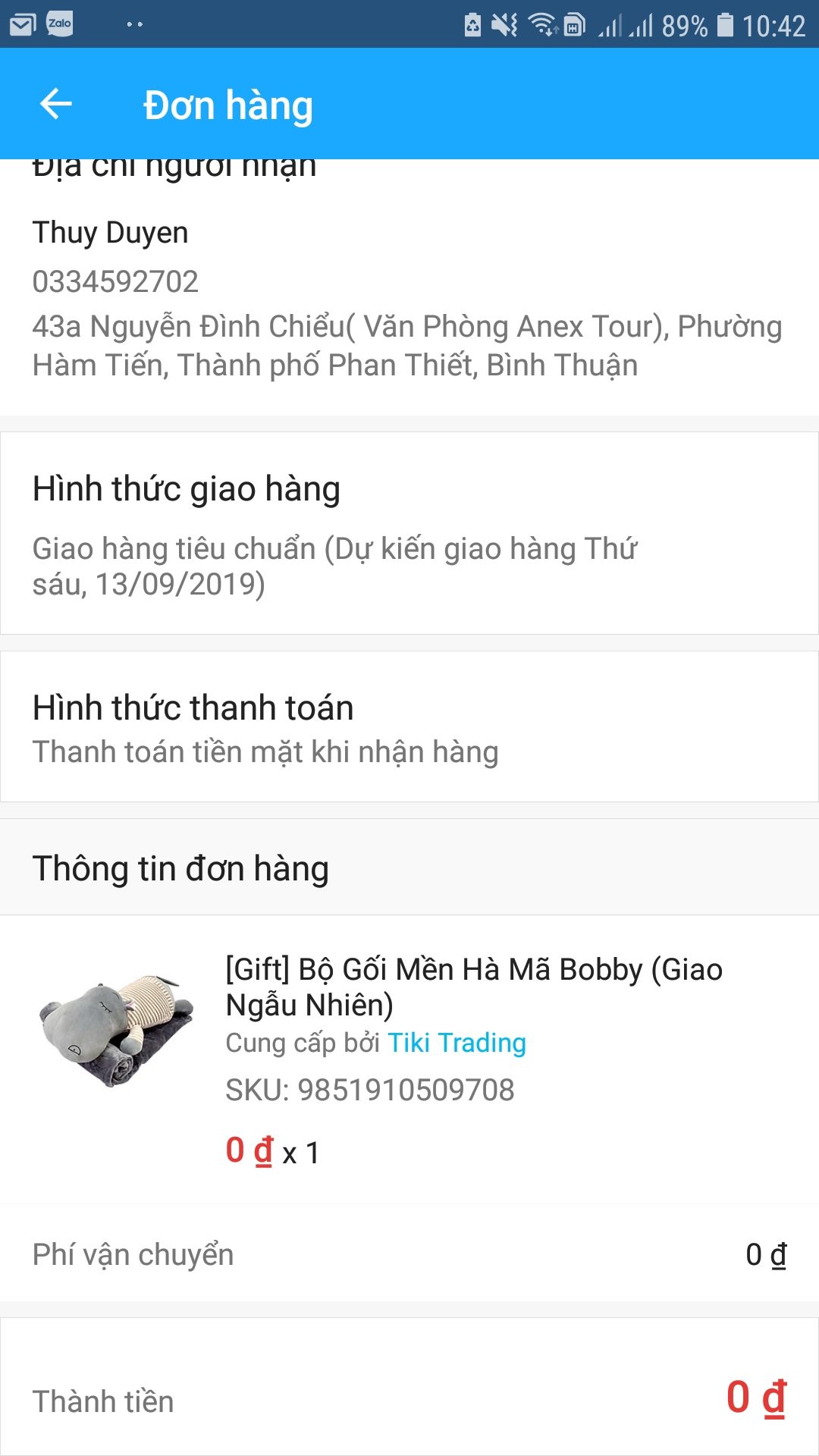 mình mua đơn hàng của tiki trị giá 1 triu 028k được tặng 1 trong những quà khuyến mãi trong đó có bộ mền +hà mã booby.nhưmg hiện giờ mình chỉ nhận được hà mã bobby.TIKI GIAO THIẾU CỦA MÌNH MỀN BOBBY.vui lòng giao bổ sung cho mình.Hiện giờ mình ko hài lòng về dịch vụ bên tiki mặc dù mình đã gửi mail và phản hồi đường dây nóng nhưng ko ai phản hồi mình mua đơn hàng của tiki trị giá 1 triu 028k được tặng 1 trong những quà khuyến mãi trong đó có bộ mền +hà mã booby.nhưmg hiện giờ mình chỉ nhận được hà mã bobby.TIKI GIAO THIẾU CỦA MÌNH MỀN BOBBY.vui lòng giao bổ sung cho mình.Hiện giờ mình ko hài lòng về dịch vụ bên tiki mặc dù mình đã gửi mail và phản hồi đường dây nóng nhưng ko ai phản hồi