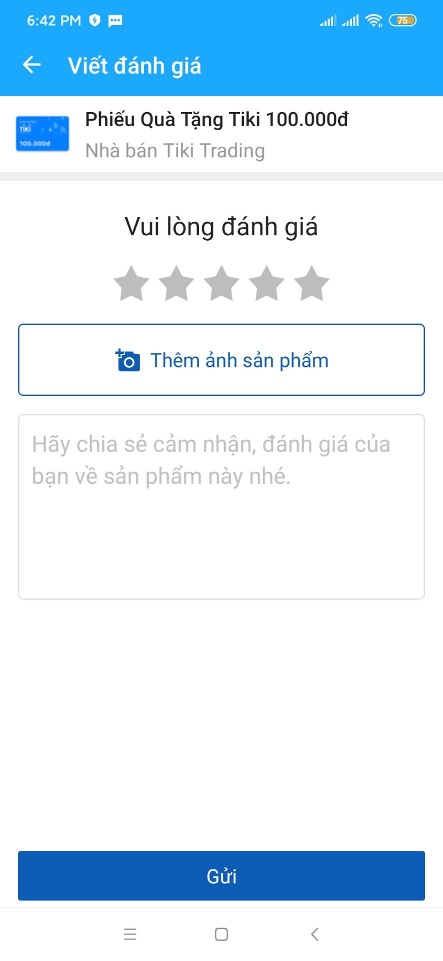 sản phẩm được giao nhắn tin vào *** nhanh chóng, cực kì hài lòng về sản phẩm.