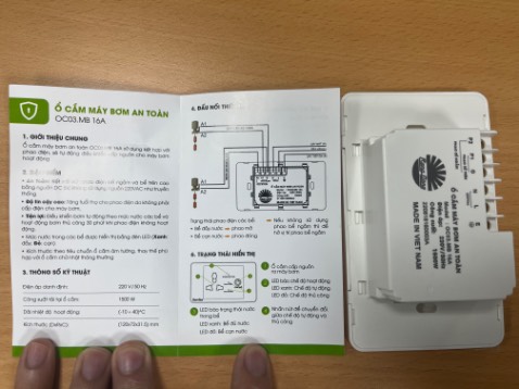 Thiết kế đẹp, hướng dẫn sử dụng rõ ràng, dễ hiểu.
Dễ lắp đặt do dùng kích thước tiêu chuẩn tương thích với ổ cắm gia dụng.

Người Việt dùn hàng Việt!