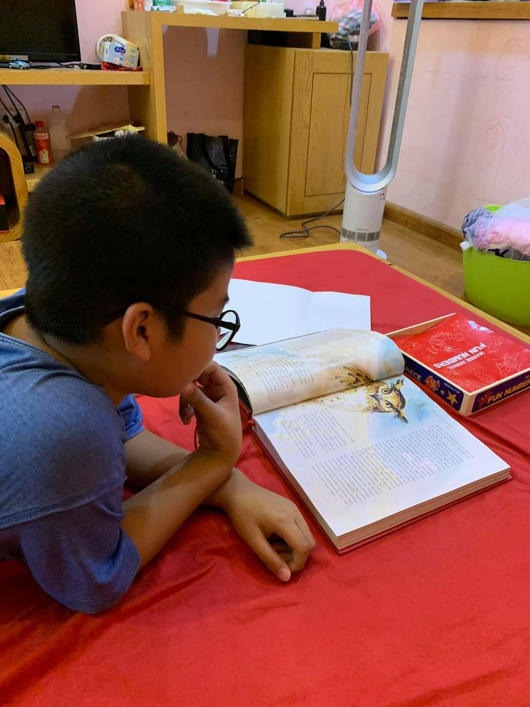 lúc lấy về thì sách hơi bụi ( kiểu nếu lau thì ra bụi), mình phải dùng giấy cồn lau lại thật kỹ, lau xong thì sách đẹp và mới, cháu mình thích mê đọc hăng say, nói chung là ổn đánh giá 4 sao rưỡi !