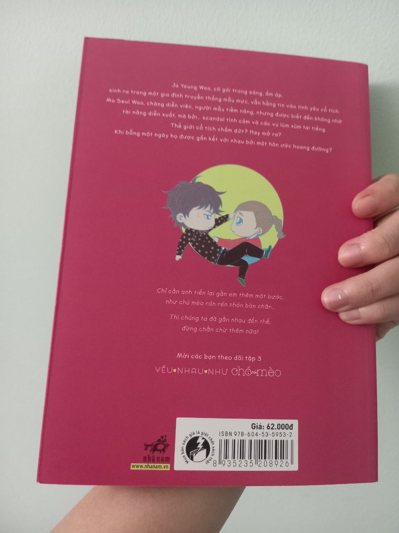 Thấy sale rẻ quá nên mua. Tuy là sách cũ nhưng chất lượng bìa, giấy vẫn rất OK, có điều giao hơi lâu