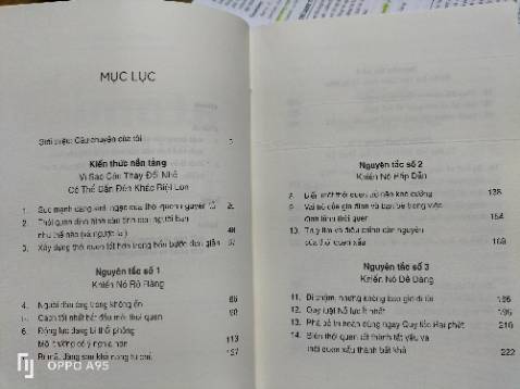 Sách rất hay. Dựa trên nghiên cứu, và có hướng dẫn cách thực hiện cụ thể. Đọc rất lôi cuốn và thực tế. Một vài chi tiết mình thấy đã thực hành rất hiệu quả. Bạn nào muốn thay đổi thói quen bản thân mà chưa được, nên đọc ngay và luôn nhé