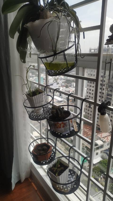 hàng chắc chắn, đẹp, giống hình, màu sơn ok, phù hợp treo ban công, cửa sổ. hình ảnh bên dưới, mình tính mua thêm bộ màu trắng nữa.