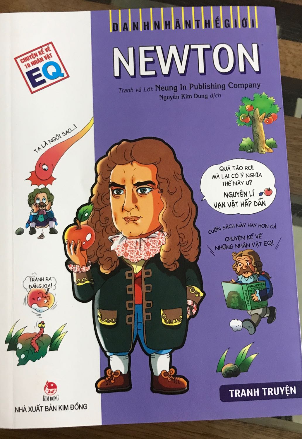 Những cuốn sách về danh nhân giúp chúng ta hiểu hơn về cuộc đời họ. Qua đấy có thể rút ra được những bài học về con đường đi đến thành công. Chuyện sẽ truyền cảm hứng để bền bỉ và kiên định với mục tiêu của mình. Bé nhà mình rất thích cuốn này