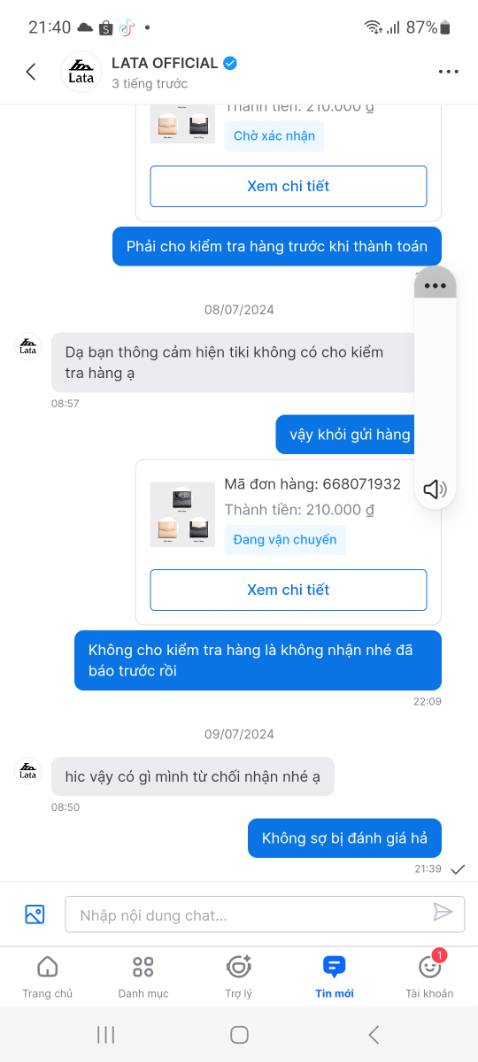Thái đô người bán hàng thách đố với người mua Thái đô người bán hàng thách đố với người mua