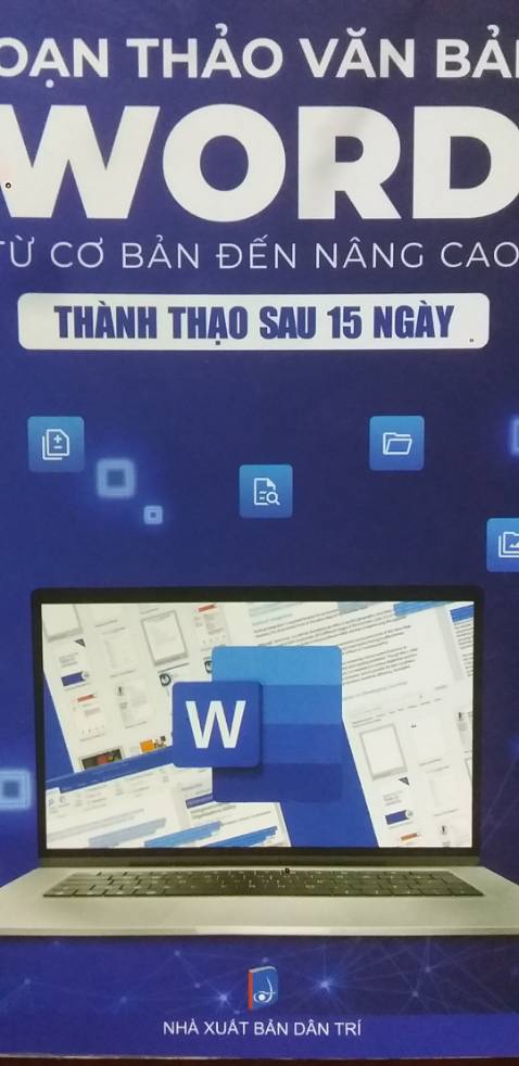 Nội dung sách giống với giao diện của word, dành cho những bạn chưa có máy tính riêng. Xem sách và thực hành với máy.