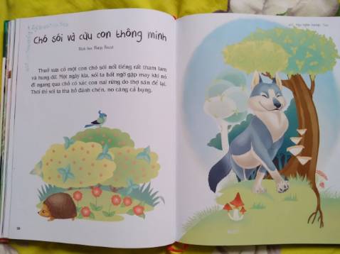 Sách đẹp, tranh rõ và những câu truyện ngụ ngôn ý nghĩa!