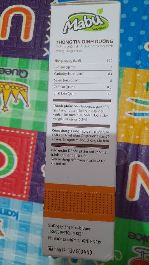 Thành phần dinh dưỡng cao, bao bì đẹp, chất lượng sản phẩm tốt, dễ chế biến, dễ bảo quản