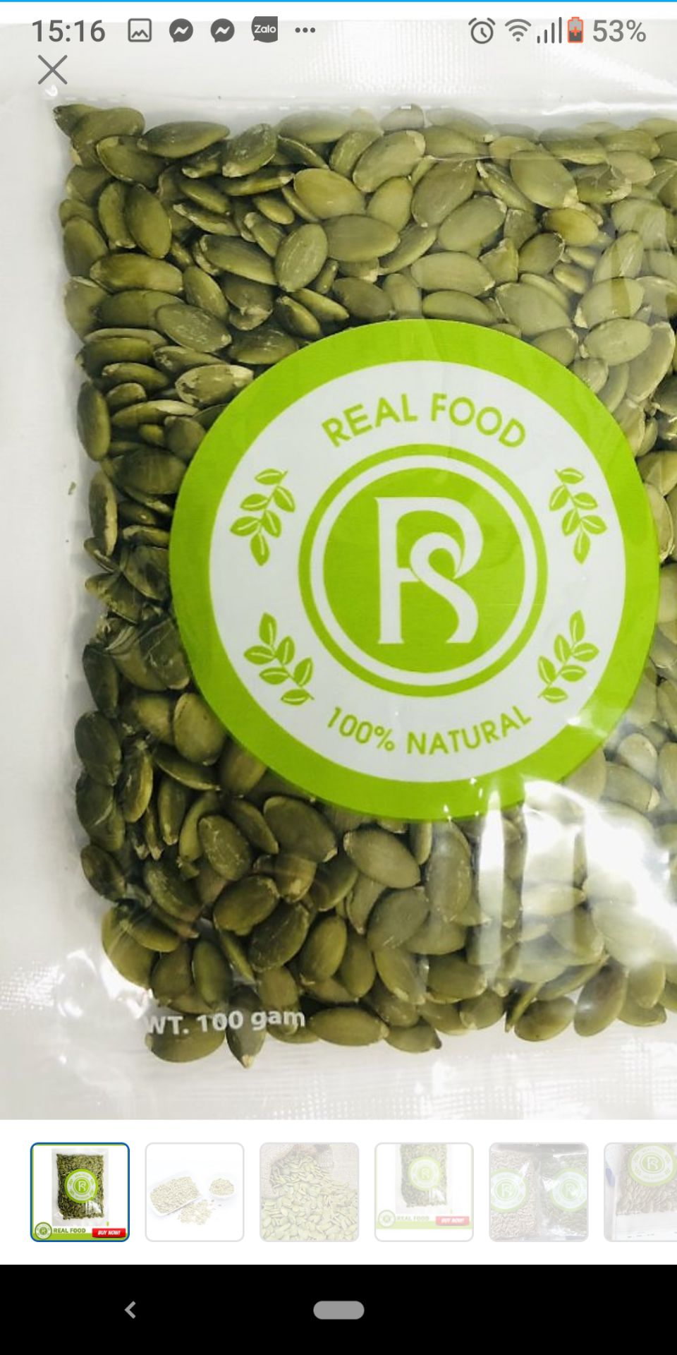 hạt to đều đẹp, mọi người nên rang lại khi ăn nhé