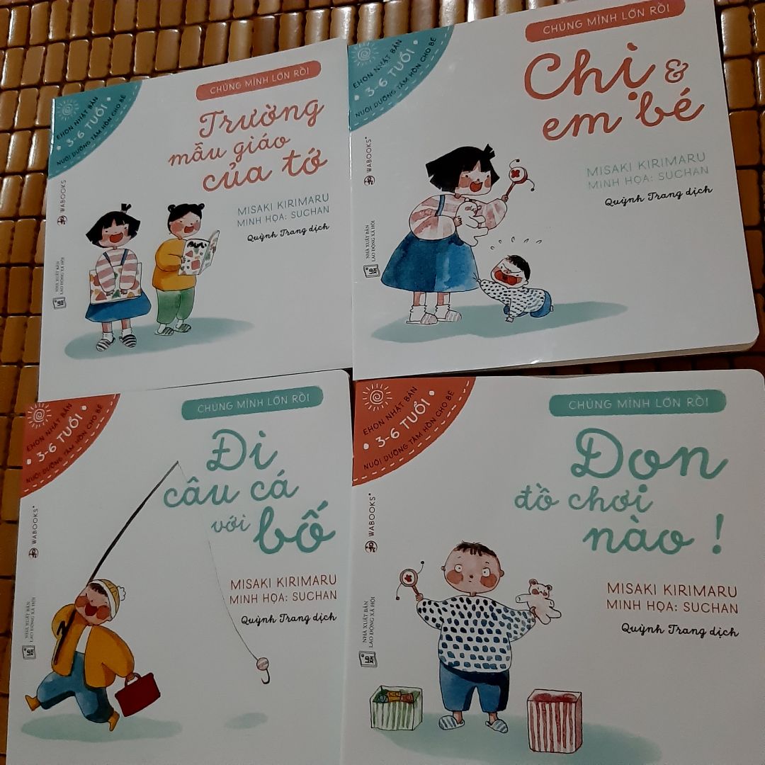 Sách của Ehon dù rất đơn giản, ít chữ nhưng lại cho bé một ý nghĩa to lớn về các bài học của sách. Mình rất thích mua các loại sách của Ehon