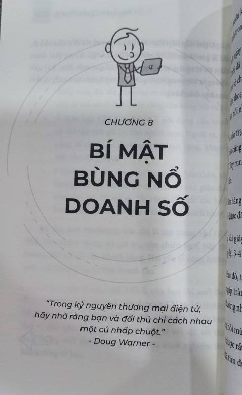 Nhiều chiến lược marketing đơn giản. Thích cái cách tác giả kể chuyện, đúng chất miền tây. Mình thích đọc mấy cuốn mà có ví dụ tại việt nam như vầy, áp dụng được luôn
