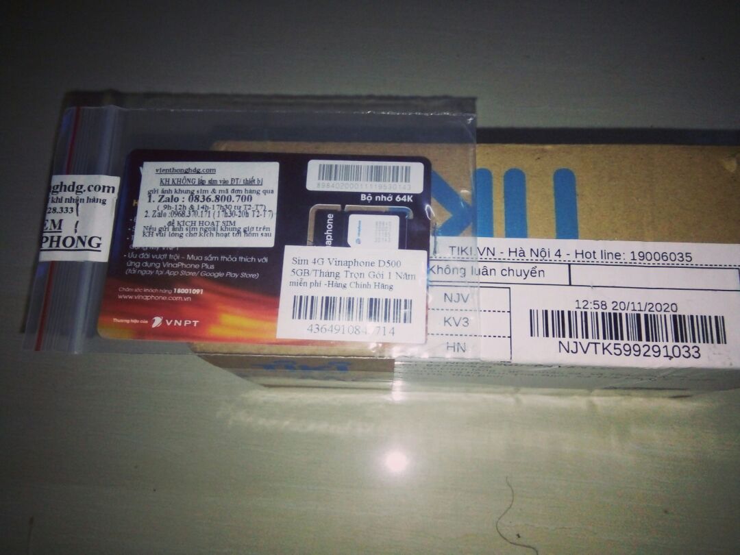 Cảm ơn shop, hàng đóng gói cẩn thận và kỹ lưỡng sim gọi video không được vậy mạng kém độc tắc nghẽn mạng là sao vậy shop.