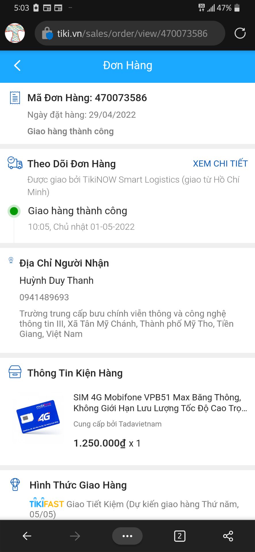 Lừa đảo nha mọi người. Hãy mua ở cellphones hoặc ra cửa hàng vinaphone mua sim U1500. Mình mua hồi tháng 5 dùng đến tháng 10 thì sim bị ngắt mạng, liên hệ shop thì không có động thái hỗ trợ gì cả.