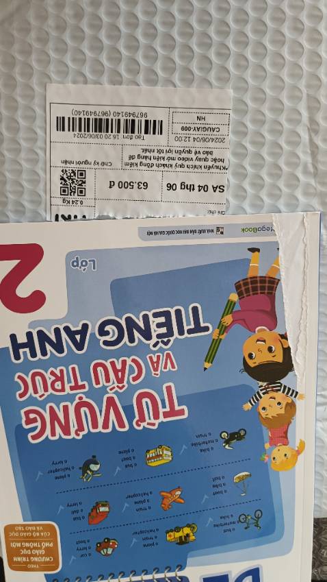 Sách bị rách, sản phẩm rất tệ hại, cần hoàn tiền ngay