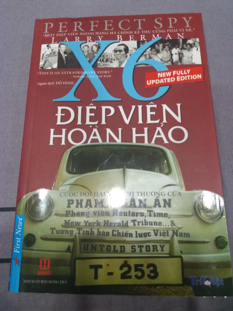 Tôi chưa bao giờ xem hết một cuốn sách trong 1 ngày ngoại trừ quyển sách này, rất lôi cuốn đối với tôi (thế hệ 8x sinh sau chiến tranh). Cảm ơn tác giả Larrry Berman đã dày công khắc họa nên một huyền thoại của lực lượng tình báo chiến lược Việt Nam Thiếu tướng, AHLLVTND Phạm Xuân Ẩn. Hy vọng sẽ có cập nhật trong các lần tái bản sau.