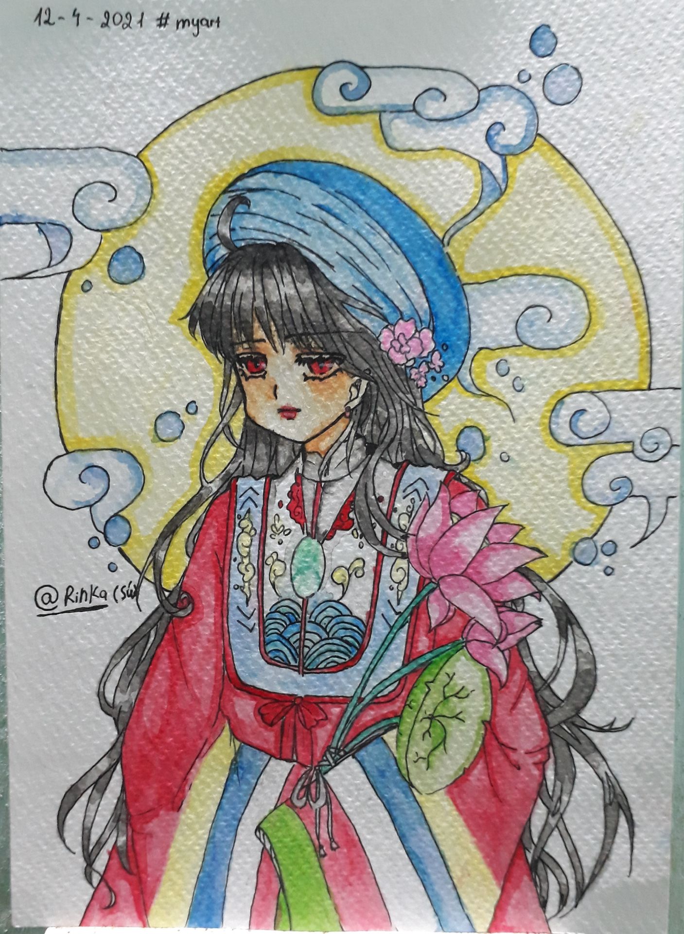 giấy lên màu đẹp