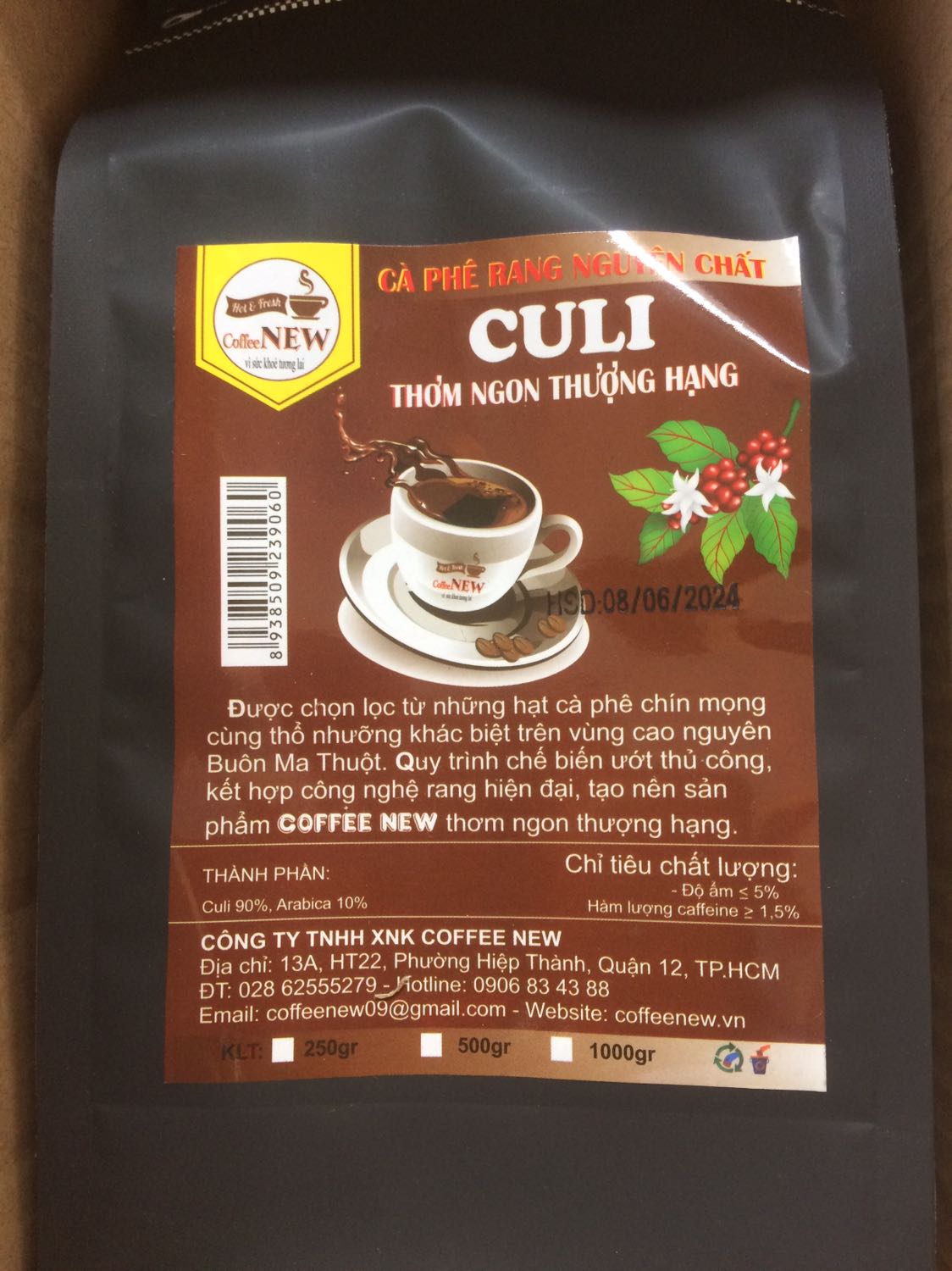 Cafe ngon, nguyên chất mộc, giá hợp lý, mua dùng thử, hết sẽ tiếp tục u hộ..! Thanks tiki giao hàng nhanh và thân thiện!