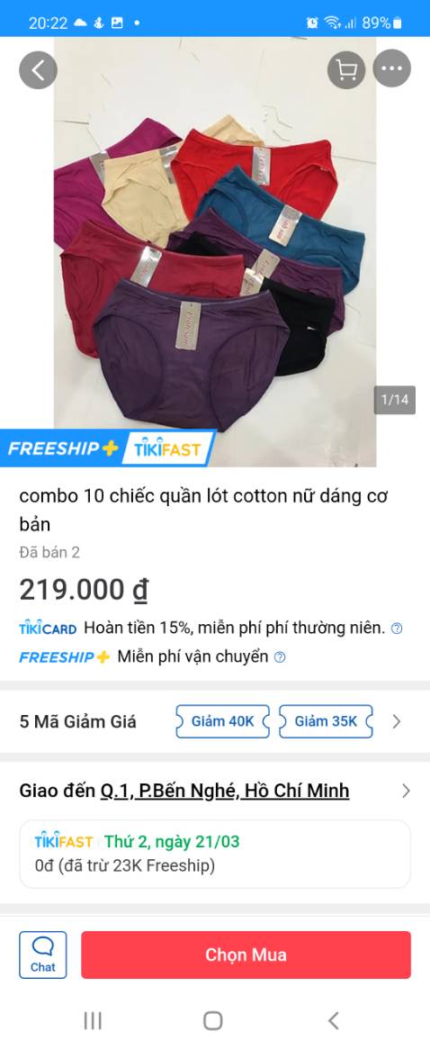 Tôi muốn trả lại sp, shop đăng ảnh quần thun cotton hiệu...Sơn, mà giao toàn quần thun polyeste của Trung Quốc, bán hàng không uy tín