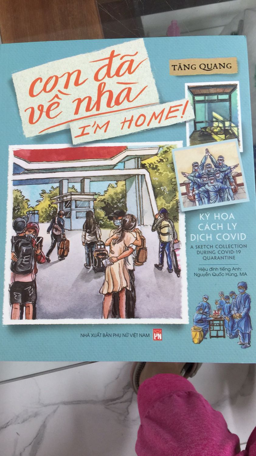 Một cuốn sách ý nghĩa trong mùa Covid, tranh ký hoạ rất đẹp