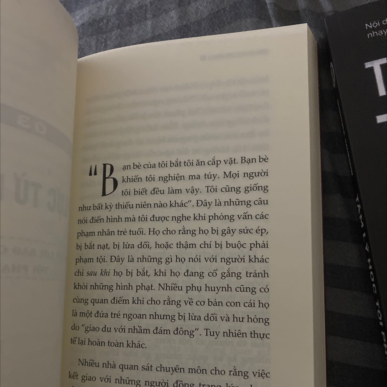 Sách khá là hấp dẫn , cho mình nhữbg kiến thức về tâm lý tội phạm đặc biệt là biết trẻ em vì sau hư hỏng . Sách và giấy okay , giao hàng okay