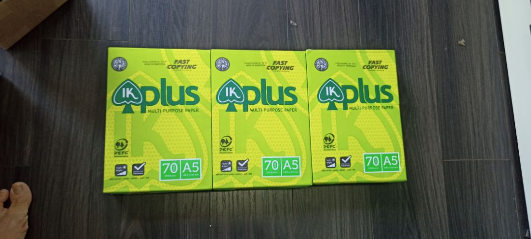 Cảm ơn shop giao hàng nhanh, đóng gói cẩn thận , giấy đẹp, láng mịn in ko bị kẹt giấy, sản phẩm tốt y như quảng cáo sẽ tiếp tục ủng hộ shop