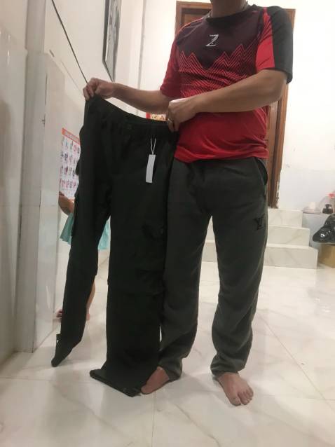 Chất lượng tốt, quần đẹp, nhưng Size L mình chọn lại dài rộng quá so với mình, muốn đổi lại Chất lượng tốt, quần đẹp, nhưng Size L mình chọn lại dài rộng quá so với mình, muốn đổi lại