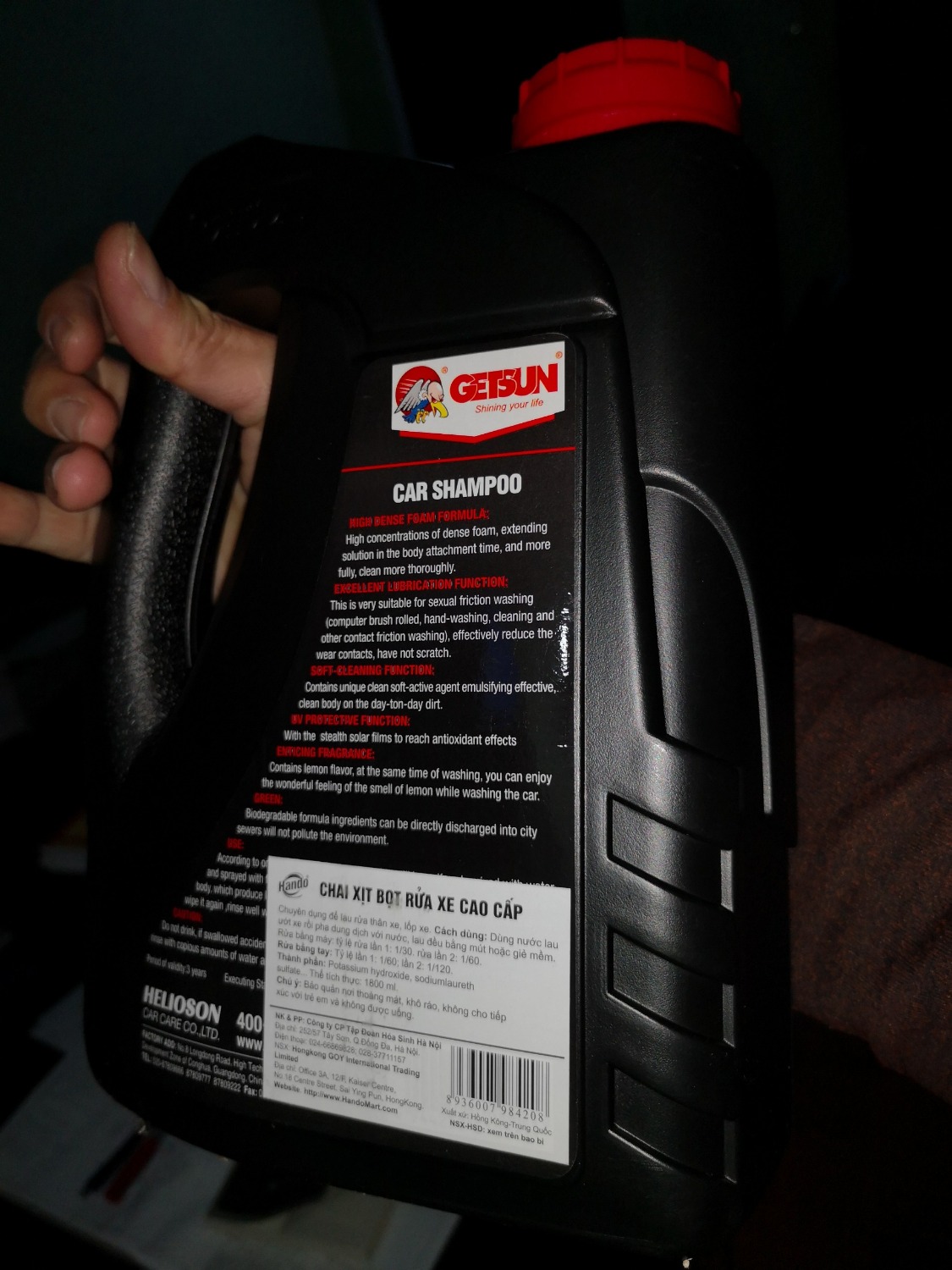 Về cơ bản hàng xuất xứ rõ ràng có nơi sản xuất, có tem đơn vị nhập khẩu và phân phối
Về chất lượng qua quan sát thấy rất ok nước đặc như mật ông vàng ống ánh
Khi nào rữa thử trải nghiệm thì đánh giá thêm post ảnh thêm cho nhé. cảm ơn tiki