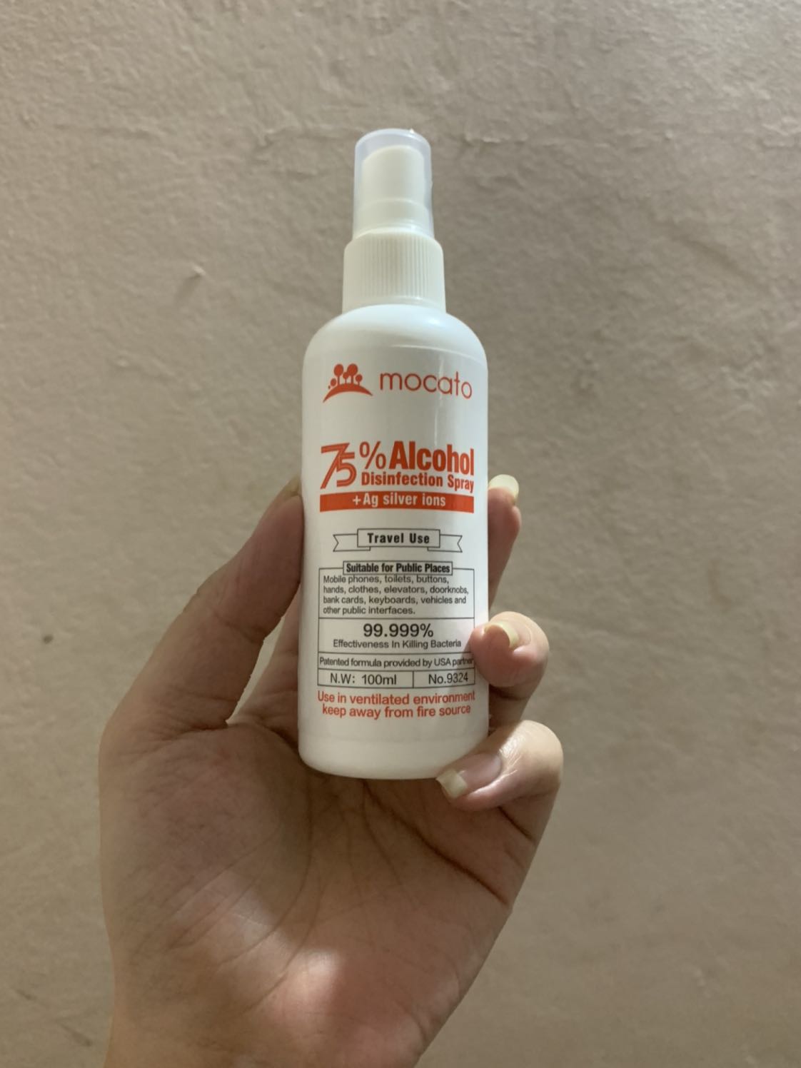 Đóng gói cẩn thận
Chai xịt khử mùi tốt, dung dịch nồng mùi cồn xát khuẩn mùa dịch tốt.
Chai có tem mac, HDSD và nơi sản xuất yên tâm sử dụng