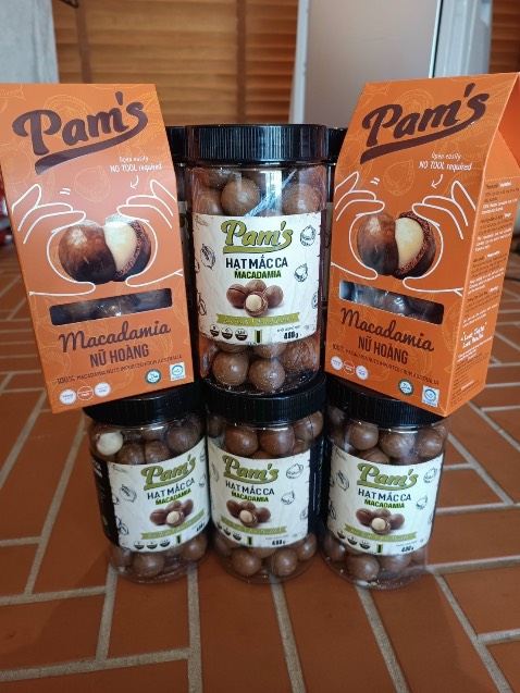 Mình đã mua thường xuyên SP hạt Pam’s chắc cũng 2 năm qua , macca ngon dễ khui vỏ và mấy loại hạt khác cũng ngon chất lượng , có vấn đề hàng hóa mấy bạn Bv xử lý cũng OK.