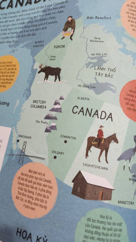 Trước khi tặng cho cháu gái thì đã đọc hết trong vòng 1 nốt nhạc, so với sách gốc thì cuốn này thông tin rất ít, đủ để khơi gợi trí tò mò để đọc cuốn sách gốc. Nhưng hình ảnh trong sách phải nói là cực kì đẹp. Cùng thể loại thì mình thấy cuốn Bản đồ của Nhã Nam hay hơn, nhưng cũng đáng sưu tầm.