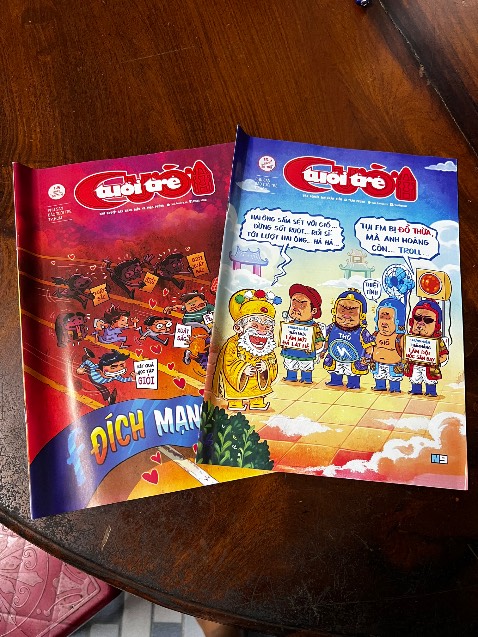 Tôi thích sách tuổi trẻ cười nhiều trước lâu rồi 😊