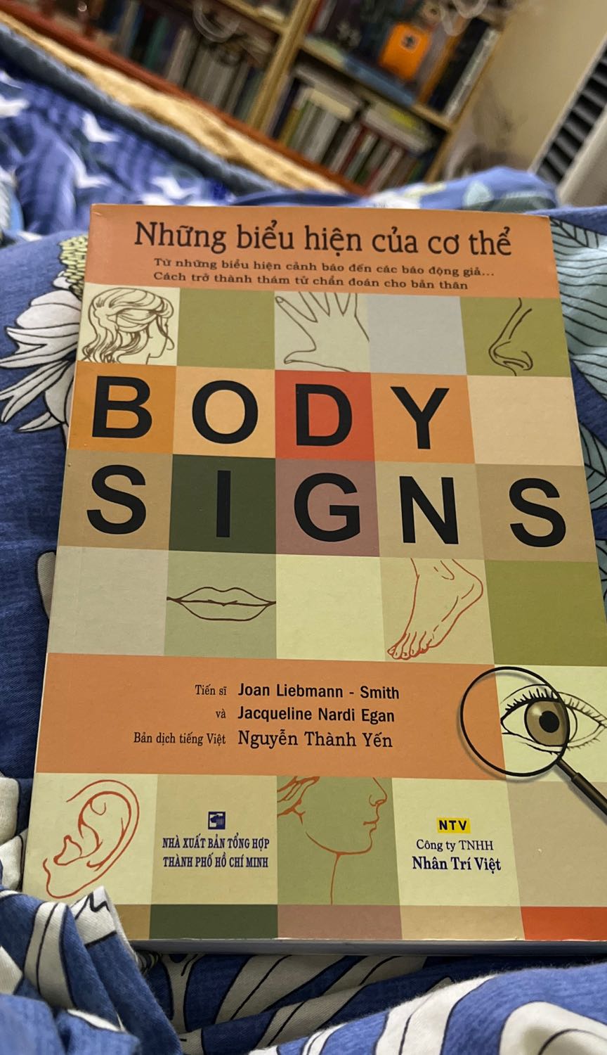 Mua được giá sale nên rẻ lắm. Về nội dung sách thì nêu ra các triệu chứng của từng bộ phận nhưng chưa rõ kết luận sau khi nêu ra. Cá nhân mình thấy hơi hẫng.