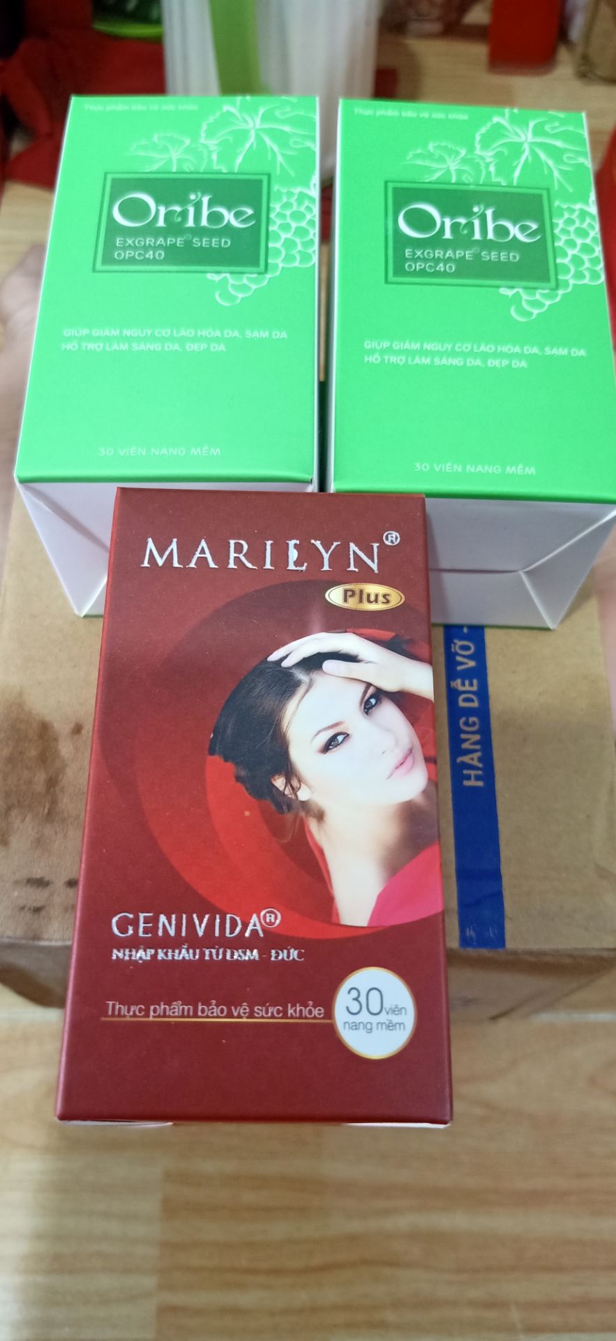 thích nhất khâu đóng gói hàng ... cảm ơn tiki bán hàng chính hãng để uống hết liệu trình nếu da cải thiện sẽ quay lại ủng hộ tiki...