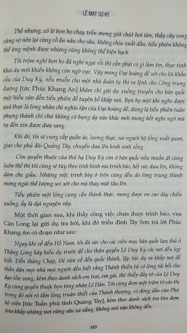 nhân viên giao hàng nhanh chóng. sách chuyên khảo thích hợp cho độc giả nào muốn đào sâu tìm hiểu giai đoạn cuối nhà Hậu Lê. nên mua cho những ai yêu thích lịch sử.
