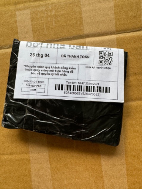 Tôi bị *** đảo.
Đặt 6 set muỗng, mỗi set 5 muỗng mà nhận được 1 tờ giấy *** ton.