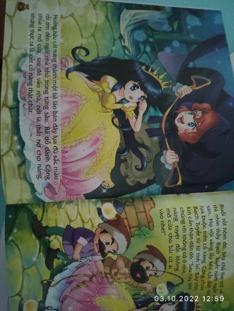 Không đọc kỹ bình luận nên lỡ mua, nội dung không đúng, sai lệch, lời văn không lôi cuốn, đọc vào  thấy như đọc tin nhanh vậy, khuyên không nên mua cho con trẻ đọc.