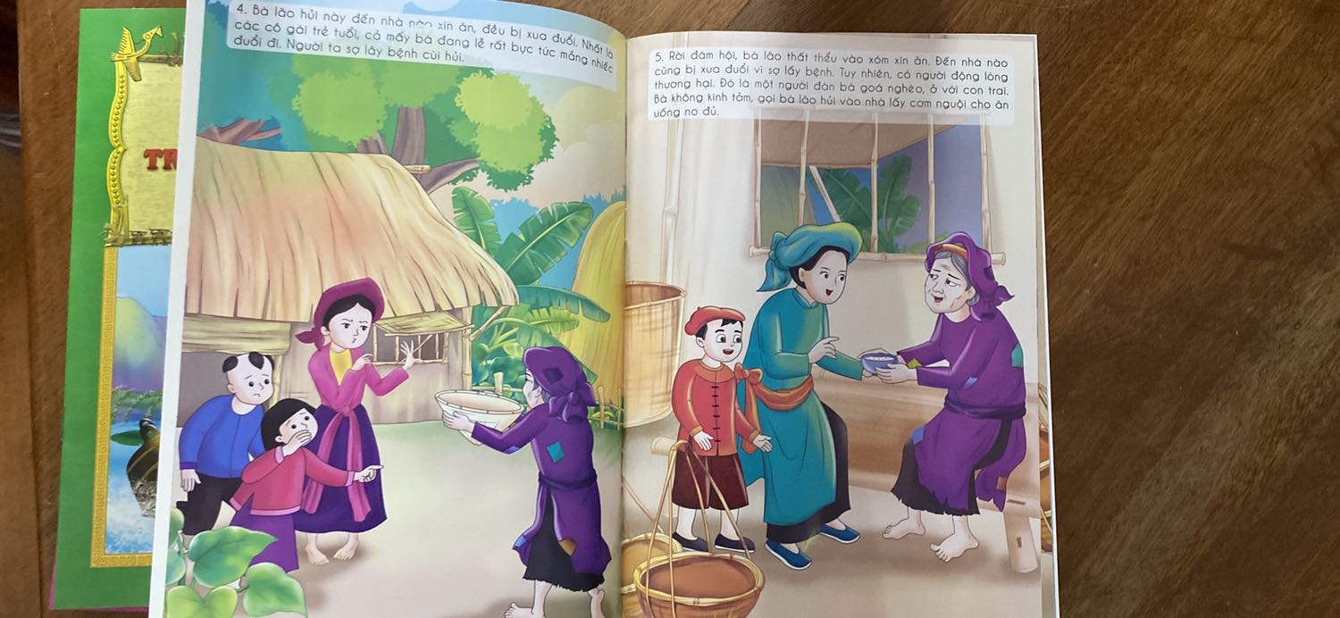 Hình ảnh, chất liệu giấy đẹp. Mua sách được giảm nên rất vui. Mua sách cho con mà mẹ cũng ngồi tham gia hết luôn nội dung các cuốn.????