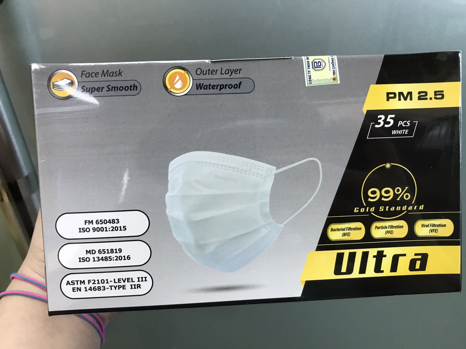 Sản phẩm dùng tốt, đóng gói từng cái, mềm mịn, dễ thở. Dùng Perfetta từ hồi đó giờ rất hài lòng!