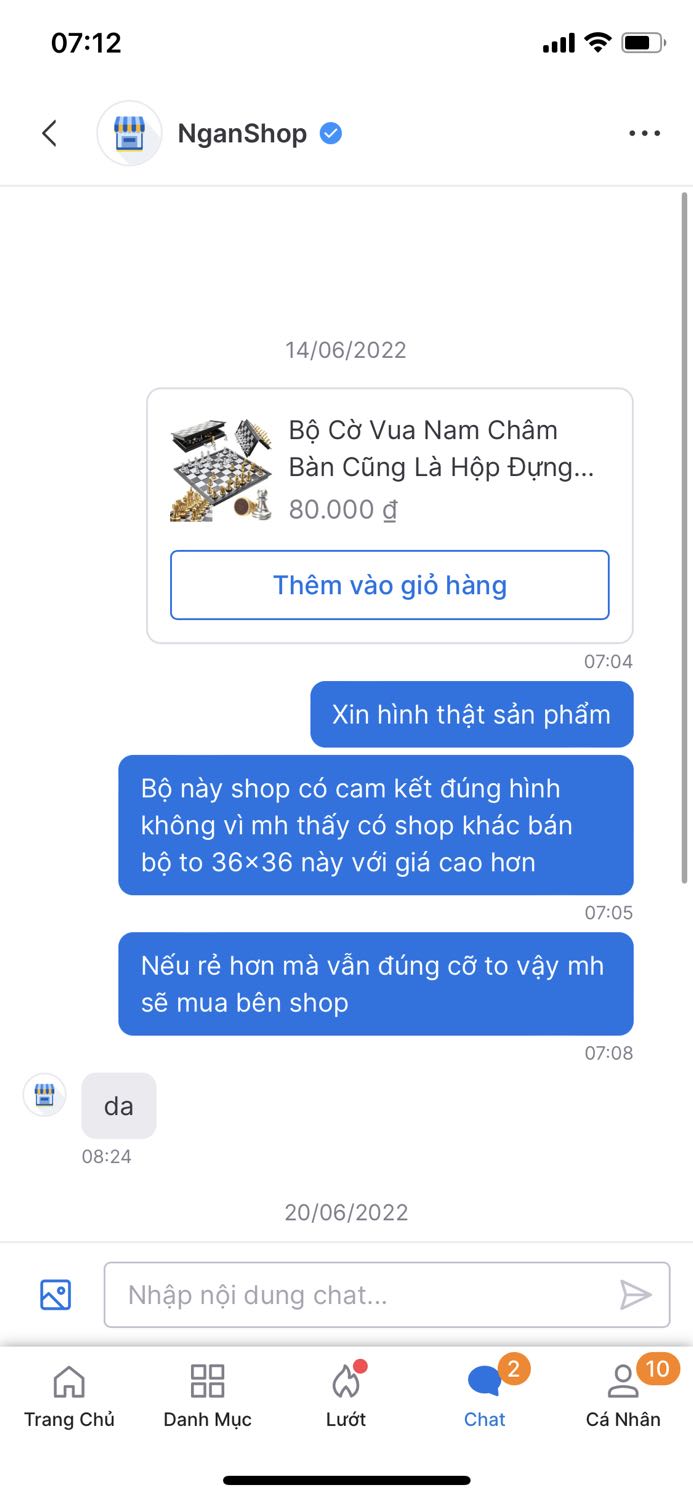 Bán hàng không đúng với quảng cáo, mặc dù đã nhắn hỏi shop để xác nhận xem có đúng hình như quảng cáo không nhưng khi nhận hàng lại là sản phẩm khác, thật thất vọng. Đề nghị TIki kiểm tra sản phẩm thật và sản phẩm các shop quảng cáo để khách hàng khỏi mất thời gian mua rồi đổi trả. Nên có hình thức xử lý nghiêm với những shop quảng cáo hàng không thật làm mất uy tín của tiki.