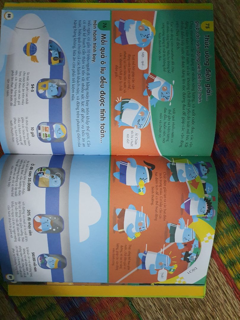 - 100 điều đáng kinh ngạc là cuốn sách kiến thức phổ thông rất hay, có những thứ chưa có trên Internet. 
- Mình là người thích những cuốn sách về bách khoa tri thức, mua để tham khảo, học hỏi. 
- Nên mua cho các bé để mở rộng và kích thích trí sáng tạo, tò mò của bé. 
- Sách có bìa cứng, giấy in màu, nhưng chưa phải giấy bóng. 
- Nội dung được dịch từ sách của USBORNE thì khá chuẩn xác, đáng tin cậy.