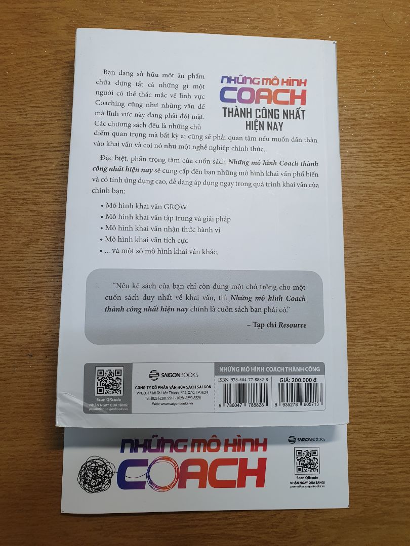 sách ngắn gọn và tập trung tốt vào chủ đề, tham khảo để tự coaching bản thân