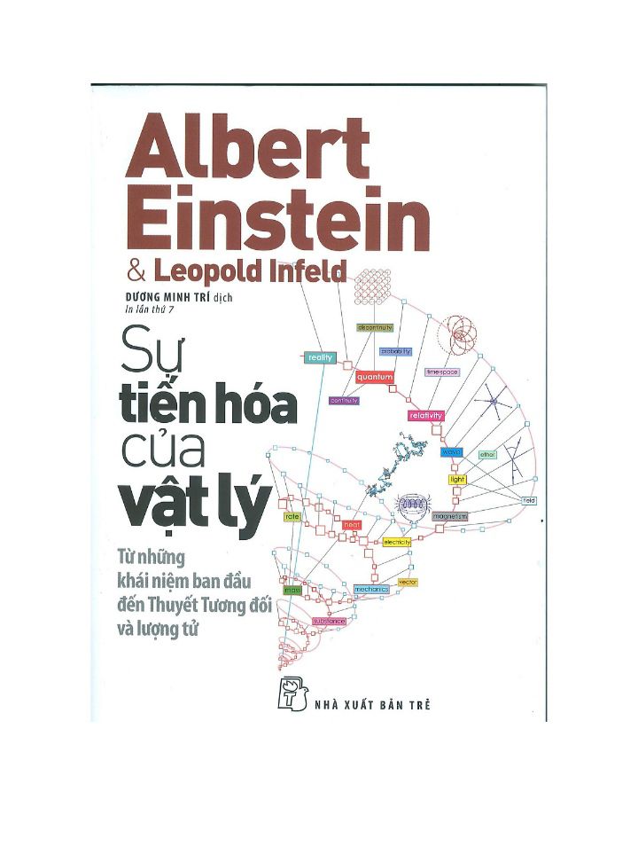 Cuốn sách "Sự tiến hoá của vật lý" hay.
Hoàn toàn không dùng đến sự phức tạp của toán học, tác giả đã phác họa vô cùng rõ ràng và thuyết phục những bước tiến hóa quan trọng nhất của khoa học vật lý. Xuyên suốt quyển sách này chính là tầm quan trọng của việc quan sát, vì mọi hiện tượng quanh ta, dù là bình thường nhất, luôn chứa đựng vô vàn bí ẩn. Và chính những bí ẩn ấy lại là tiền đề cho sự tiến hóa của khoa học.
Mình vô cùng bất ngờ khi khám phá rằng “lượng tử” cũng như “chuyển động”, nếu thật sự hiểu được “chuyển động” là gì.
Good!